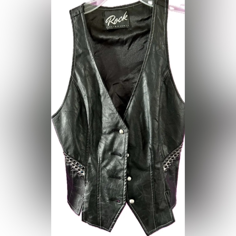 style bundle 5 pc tock and roll edgy leather lace size 6/small